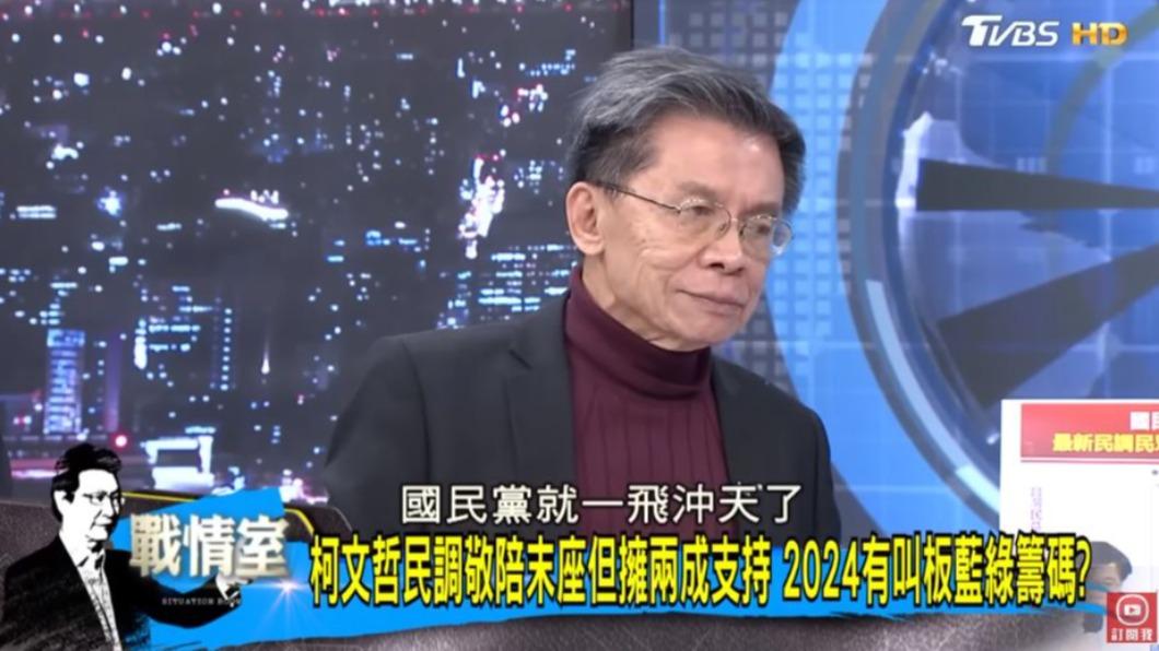 沈富雄認為,國民黨只要能夠提名侯友宜,就能夠一飛沖天。(圖/翻攝自《少康戰情室》YT)