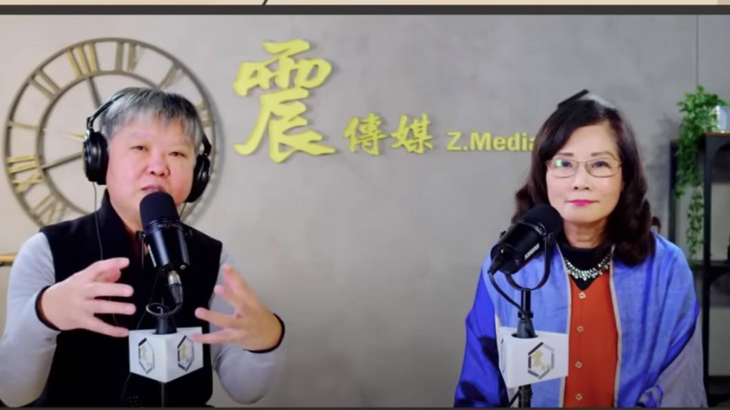 秦慧珠受訪指出郭台銘仇恨值高。(圖/「新聞不芹菜」youtube頻道)