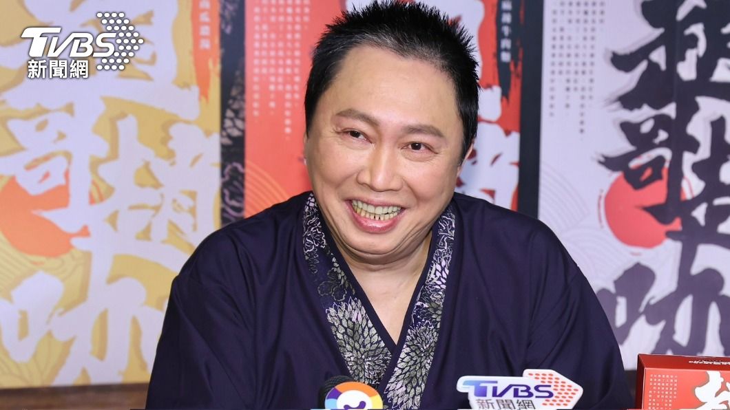 趙正平大方認愛。(圖/黃城碩攝)