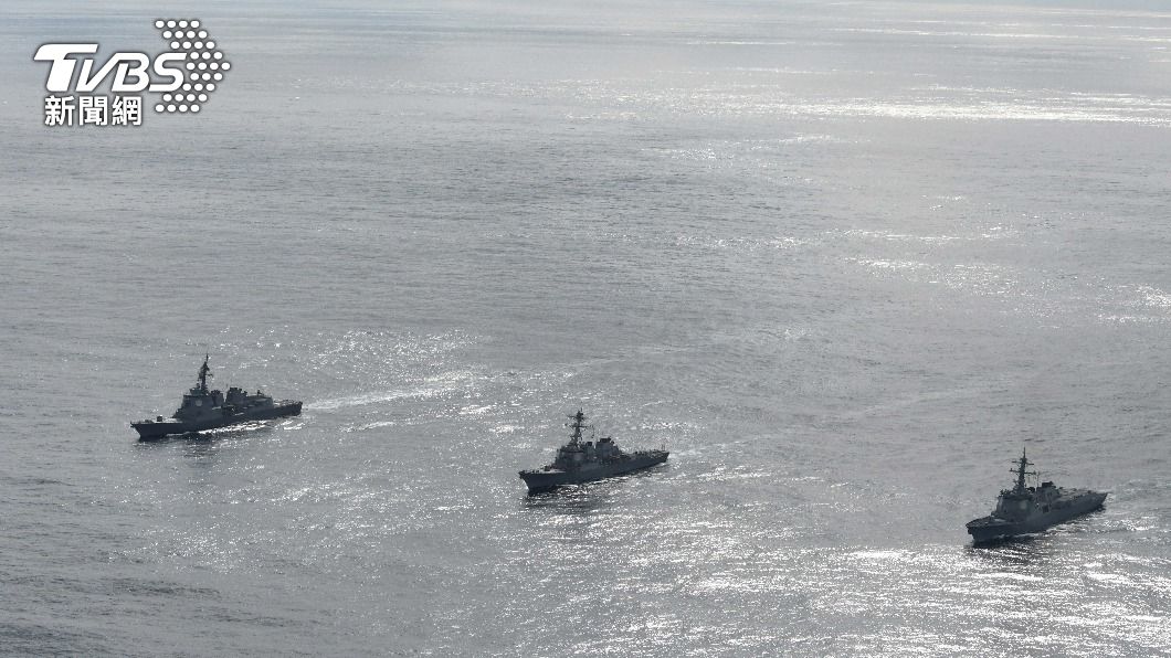 日美韓軍艦日本海聯合演訓 反制北韓發射飛彈