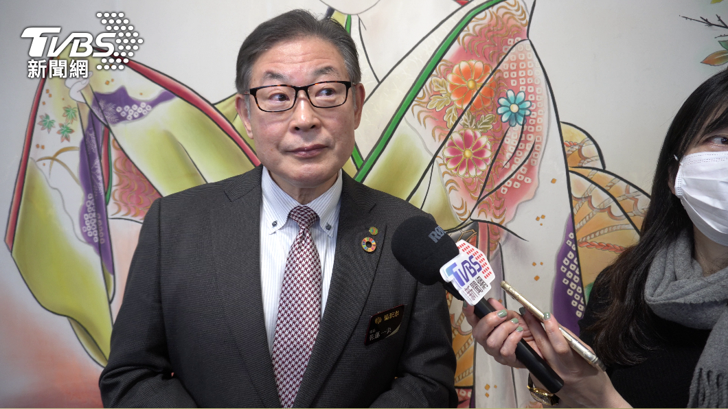 湯澤市長佐藤一夫。(圖/葉韋辰攝)