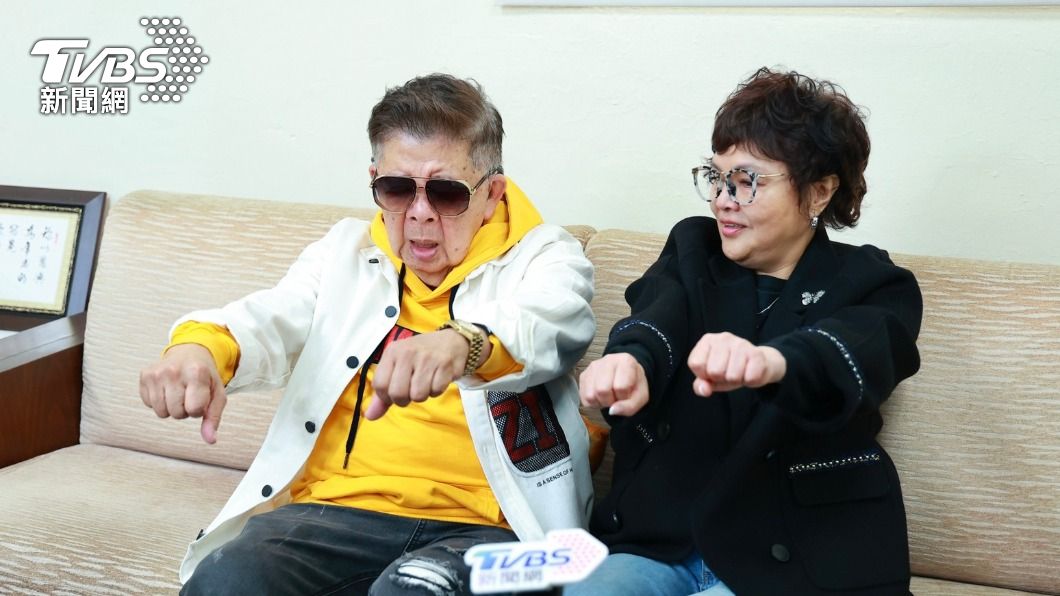紀寶如近年一直在幫助林松義。(圖/黃城碩攝)