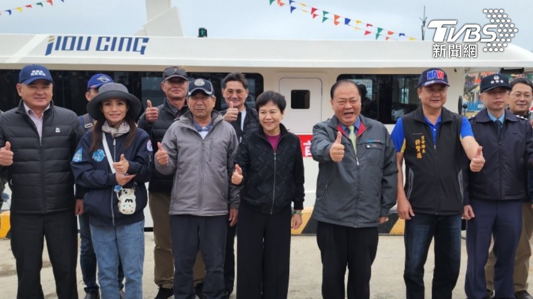 澎湖望安之星客貨船首航 開啟離島疏運新願景