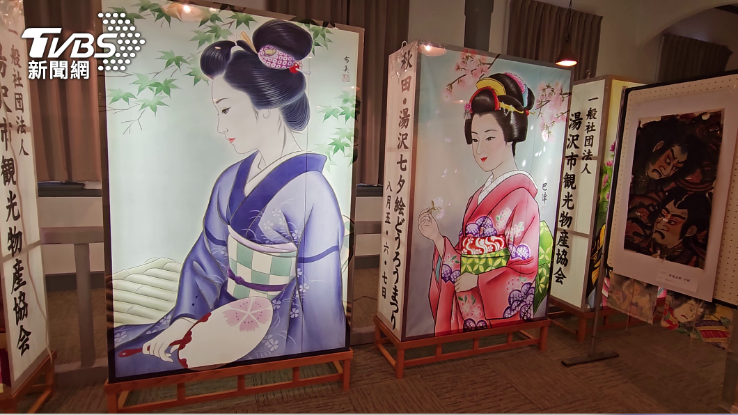 每年的8月5、6、7日也有夏日祭典「七夕繪燈籠祭」。(圖/葉韋辰攝)