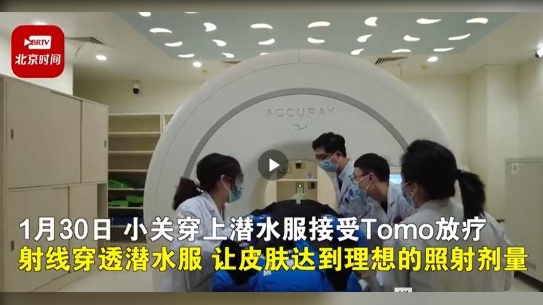 男大生接受15次治療,病情才明顯好轉。(圖/翻攝自微博)