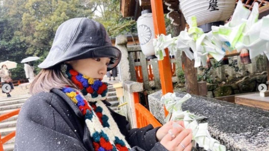 儘管王淨、曹佑寧照片未同框,閃度依舊破表。(圖/翻攝自王淨IG)
