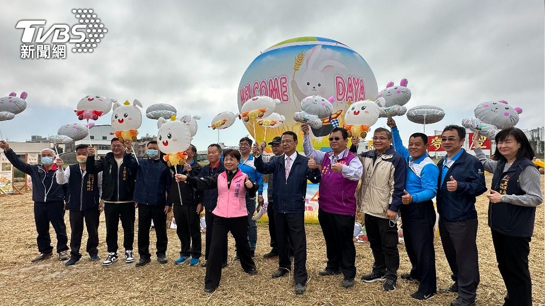大雅小麥產業文化節3/4登場 熱氣球兔群地景吸睛