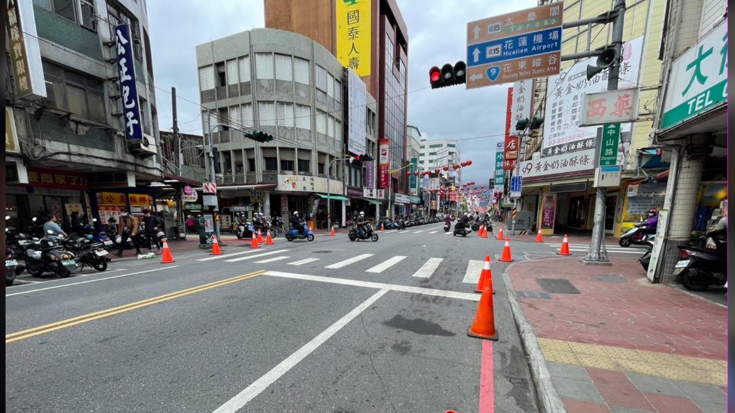 228連續四天假期,花蓮市區除了科技執法外還祭出「交通快打」措施,以確保假期交通順暢。(圖/花蓮分局提供)