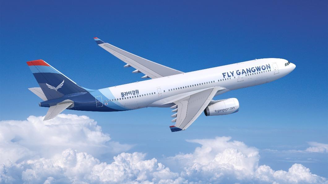 江原航空宣布2023年3月 1日起改用更大機型-A330-200執飛臺北-襄陽航線。(圖/江原航空台灣代理提供)