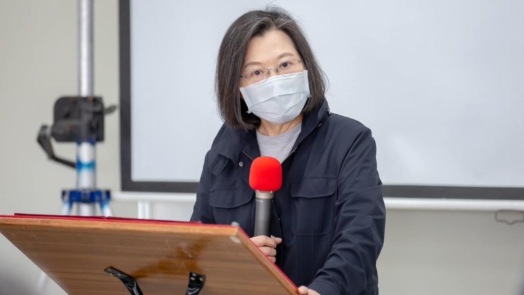 總統蔡英文。(圖/翻攝自蔡英文臉書)