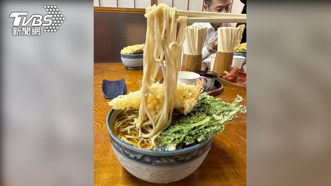 西馬音內蕎麥麵。（圖／葉韋辰攝）