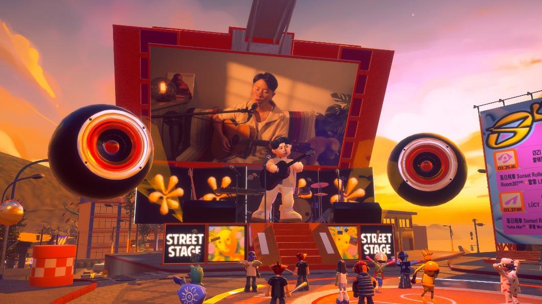 「夕陽小鎮 SUNSET TOWN」是虛擬音樂祭。(圖/夕陽音樂提供)