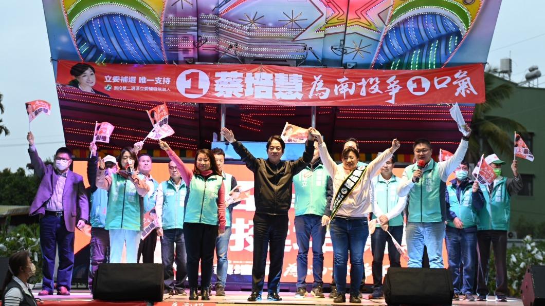 戰南投/賴清德、陳建仁分進合擊 綠營黃金週全黨助陣蔡培慧