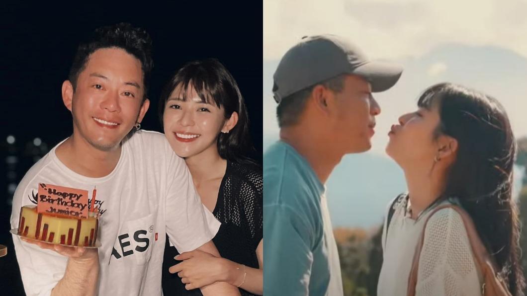 Junior下跪求婚畫面曝光! 許願「我的禮物是妳」逼哭林萱瑜