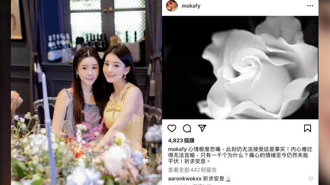 方媛、蔡天鳳情同姐妹,事件發生後曾悲痛發文。(圖/翻攝自IG)
