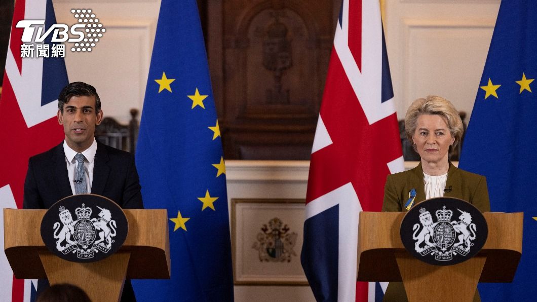 歐盟主席和英相會商 BBC:同意調整脫歐北愛協議