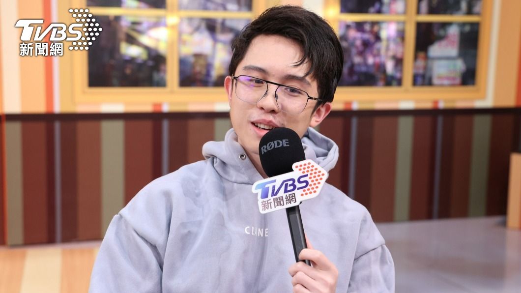 孫安佐面對鏡頭能侃侃而談,說出自己的想法。(圖/TVBS資料照)