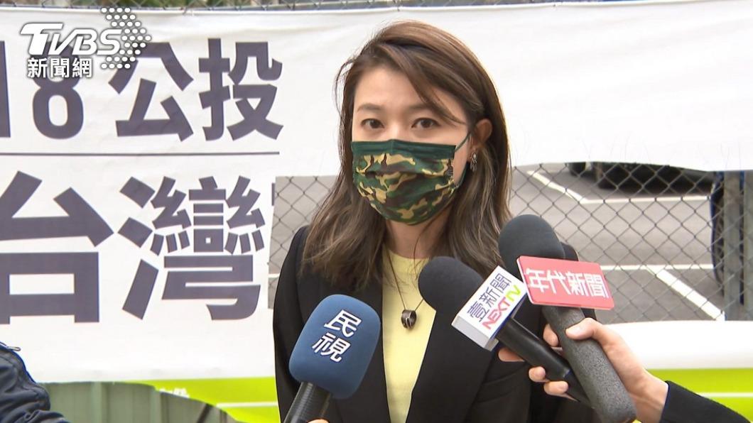 民進黨台北市議員顏若芳。(圖/TVBS)