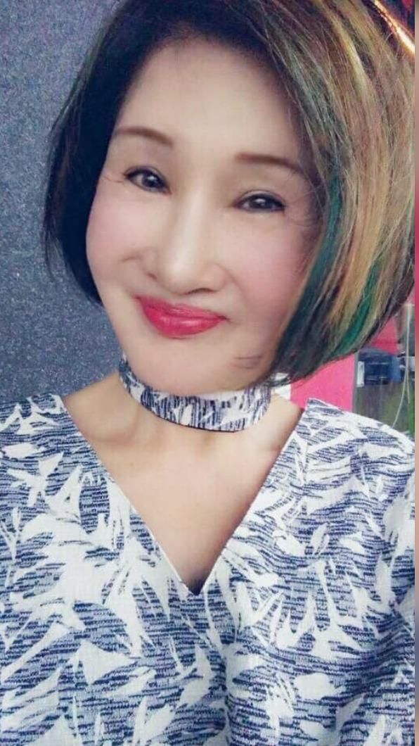 恬娃說就算沒人陪,自己一人也會赴港參加蔡天鳳的追思會。(圖/翻攝自范月娟臉書)