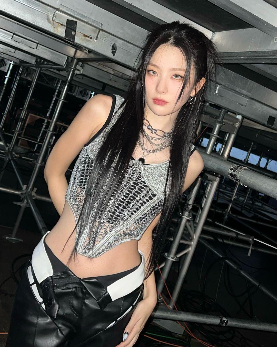 Red Velvet的Seulgi避跳〈Hype Boy〉,以免落人口舌。(圖/翻攝自Seulgi IG)