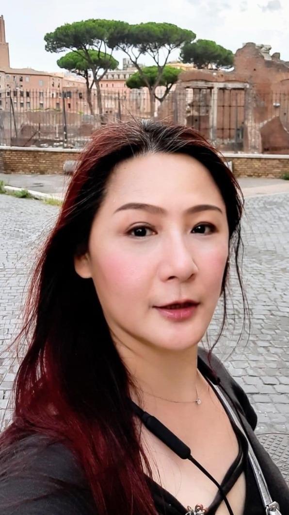 林鳳英不滿繼子女友太高傲。（圖／翻攝自林鳳英臉書）