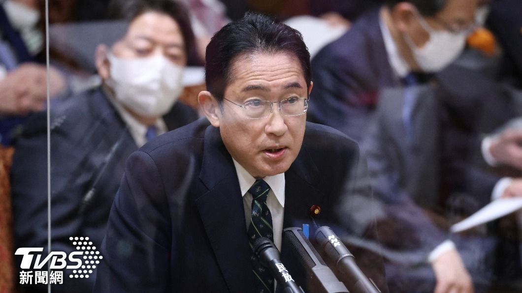 日本現任首相岸田文雄。（圖／達志影像美聯社）