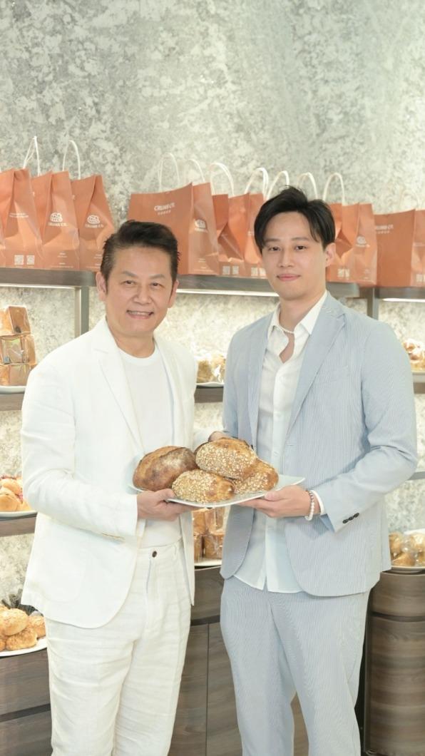 徐乃麟創立烘焙訪。(圖/艾迪昇傳播提供)