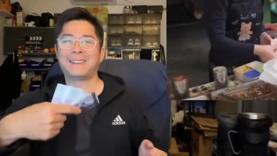 實測搓鈔一整晚結局GG了。(圖/翻攝自張譯臉書)