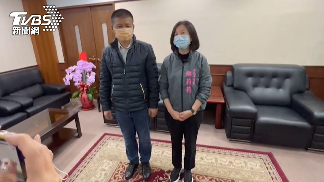 (左)副議長 林志展 (右)議長 邱莉莉