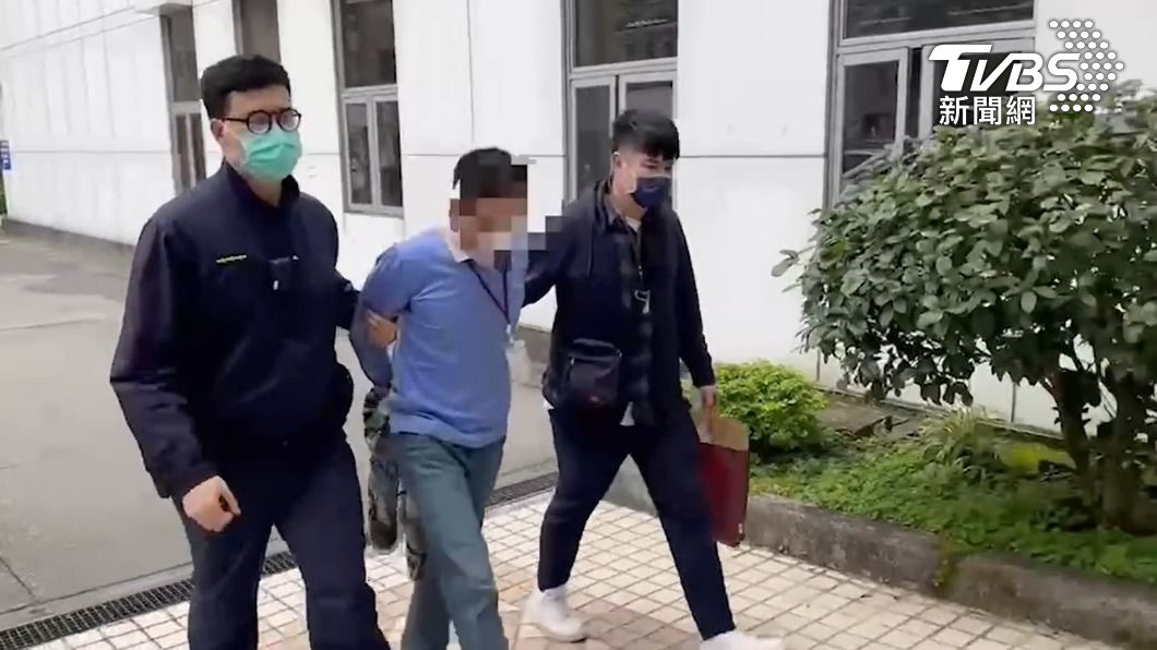 警方訊後將梁男移送法辦。(圖/TVBS)