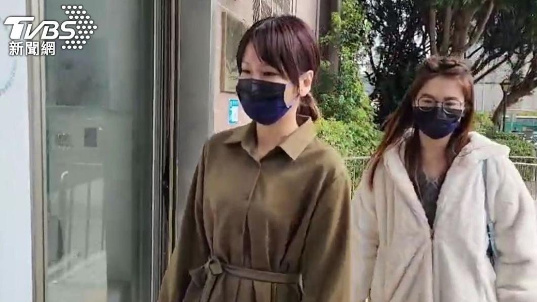 丟丟妹現身調解庭（圖／TVBS）