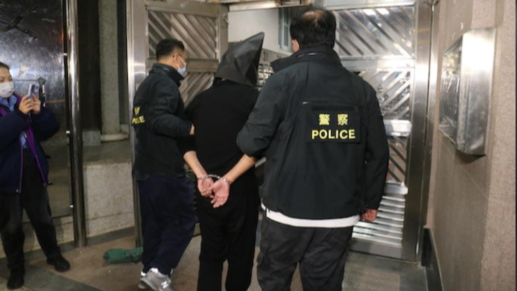 港警昨日再拘捕一名涉嫌蔡天鳳案的林姓男子。（圖／香港01）