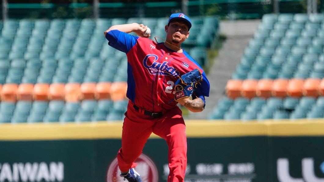 古巴先發投手Yariel Rodríguez。(圖/悍創運動行銷提供)
