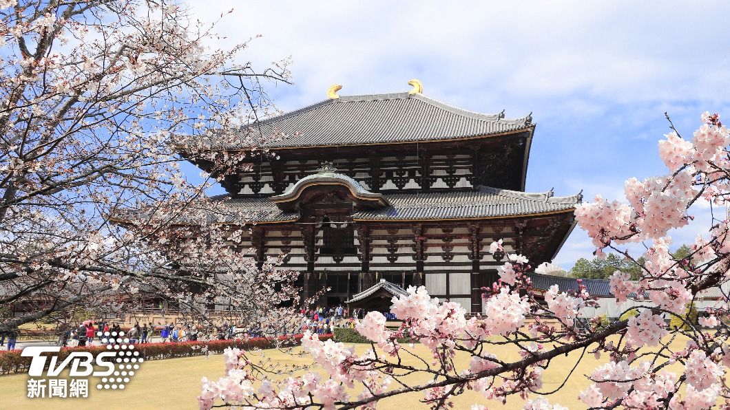 日本奈良東大寺。(示意圖/shutterstock達志影像)