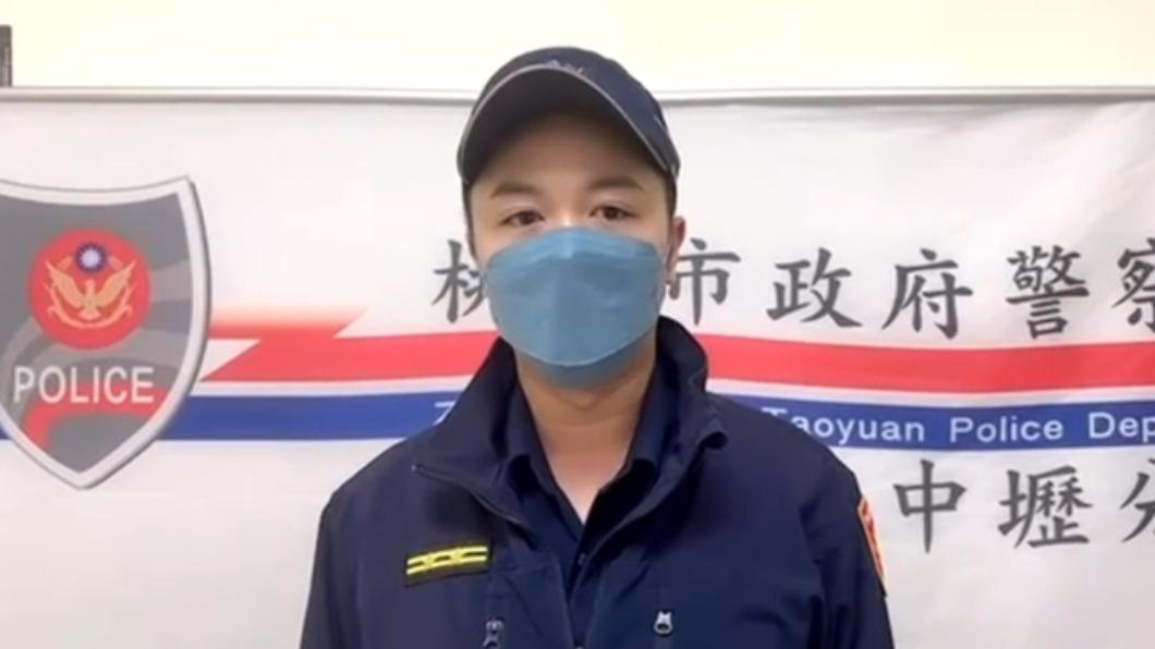 中壢分局將通知涉案男子到案說明。(圖/TVBS)