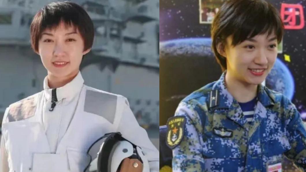 朱悅萌在遼寧艦上工作8年。(圖/翻攝自微博)