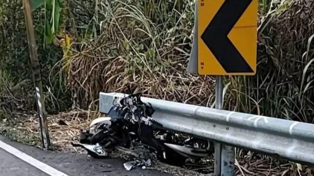 台中136縣道死亡車禍!重機過彎失控自撞護欄 騎士傷重不治