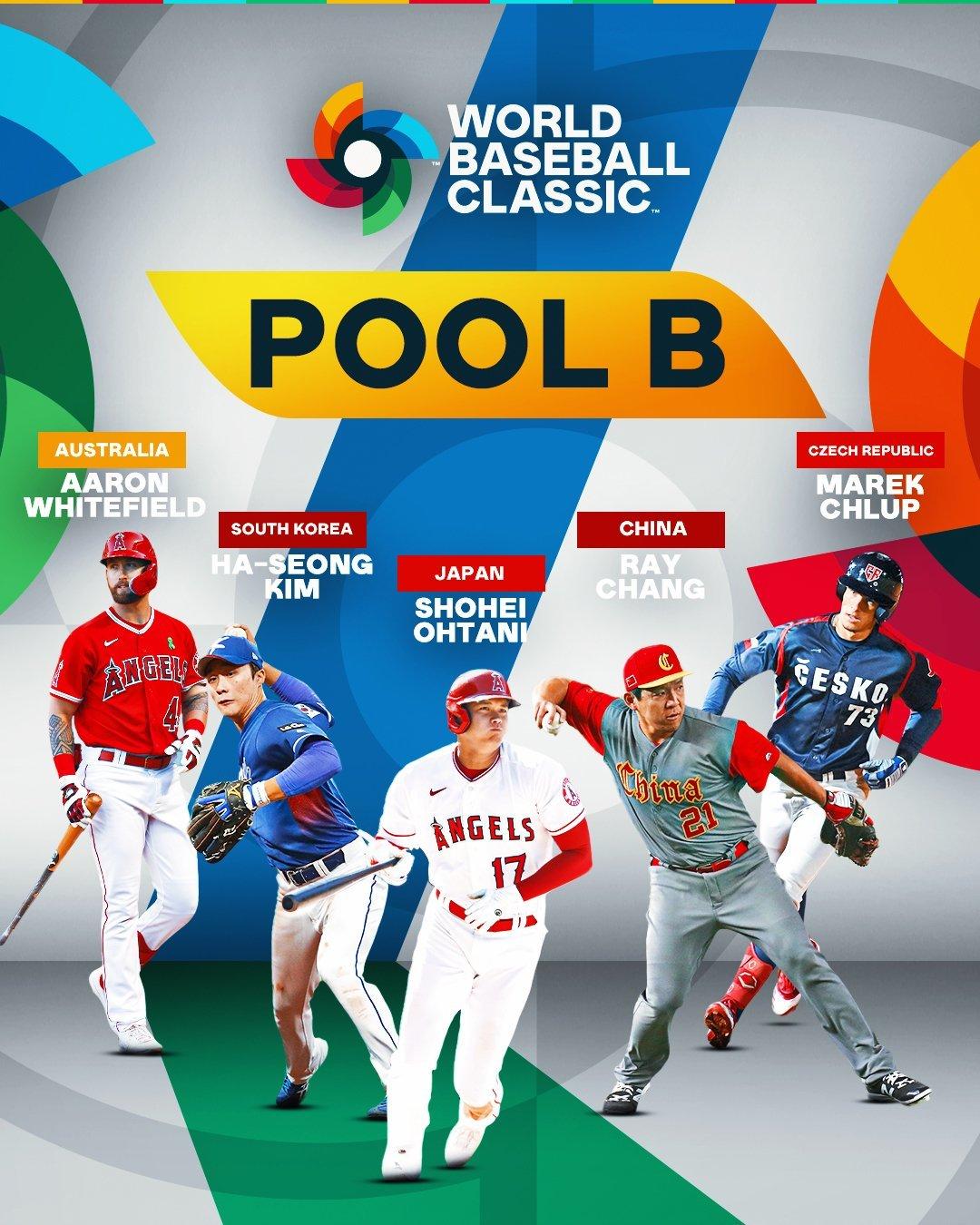 日本隊經典賽首戰將面對中國隊。(圖/翻攝自World Baseball Classic推特)