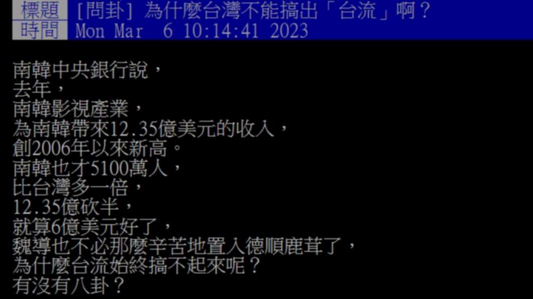 原PO發文。(圖/翻攝自PTT)
