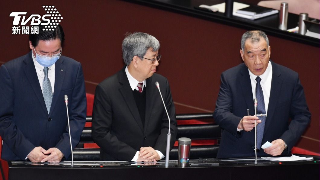 上午立法院議場總質詢。(圖／胡瑞麒攝)