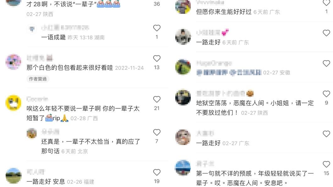 網友認為蔡天鳳一語成讖。(圖/翻攝自蔡天鳳小紅書)