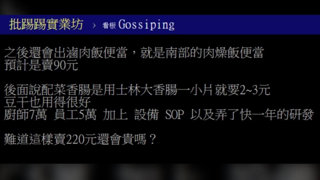 原PO發文。(圖/翻攝自PTT)