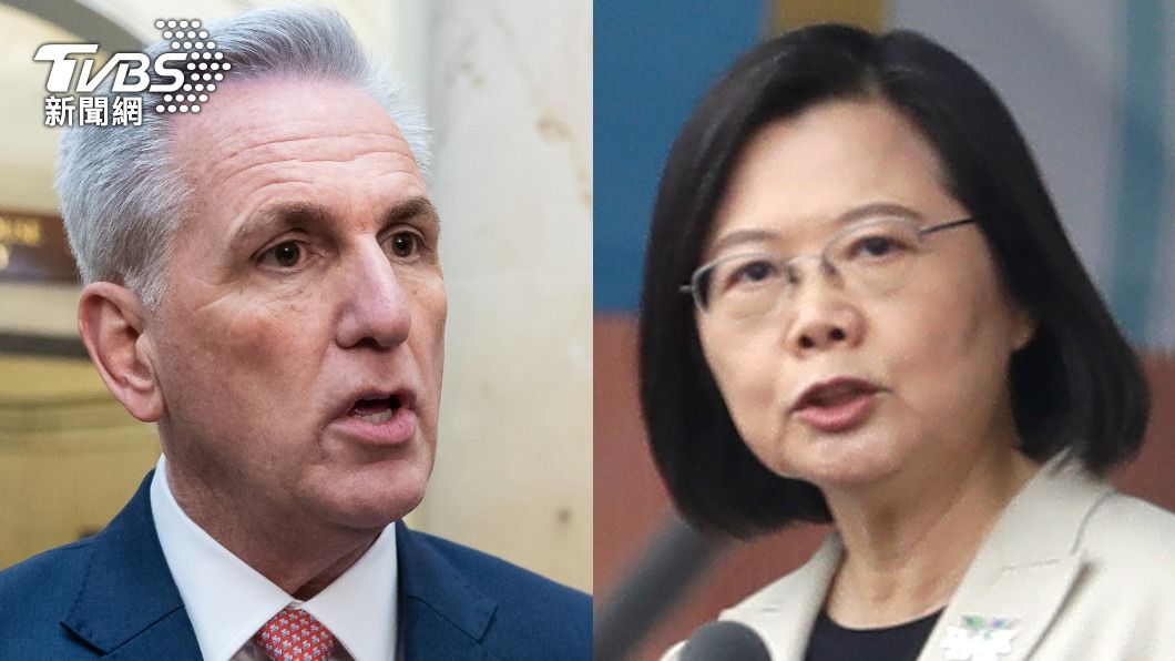 麥卡錫證實將在美會晤蔡英文 不排除未來訪台可能