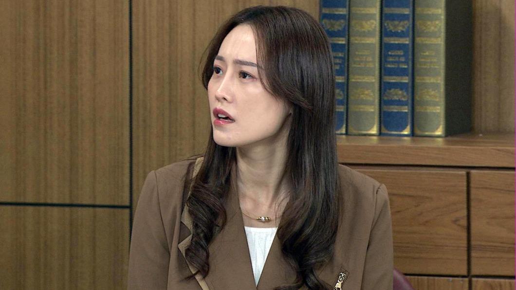 璟宣在《美麗人生 壯志高飛》中，飾演反派的「安琪」。（圖／台視提供）