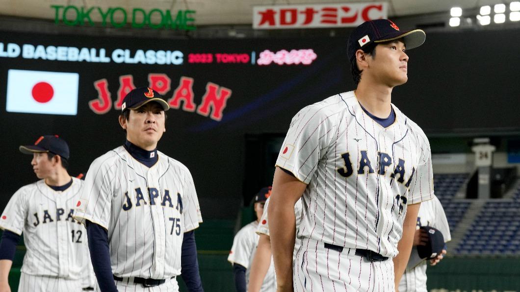 日本隊今晚將對決中國隊,大谷翔平(右)將上陣先發。(圖/達志影像美聯社)