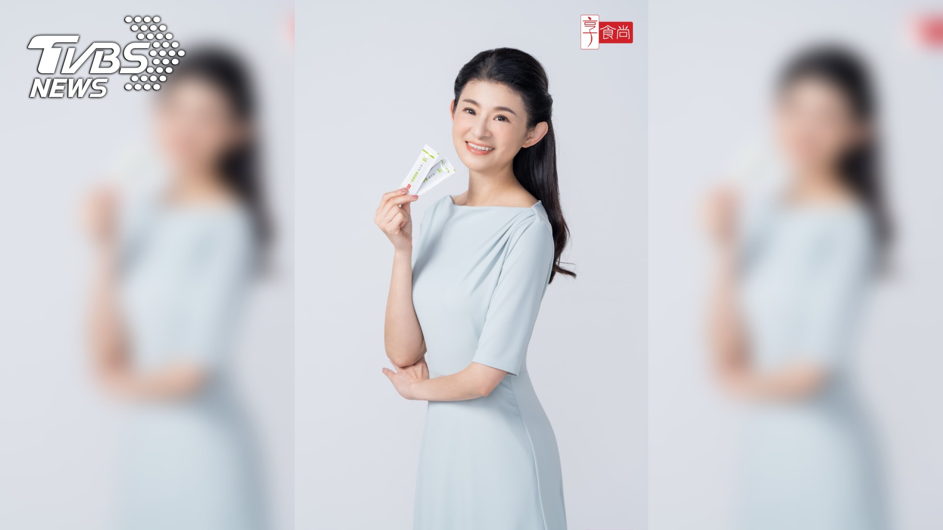 蘇宗怡分享第一次聽到『新』益生菌的反應。(圖/TVBS提供)