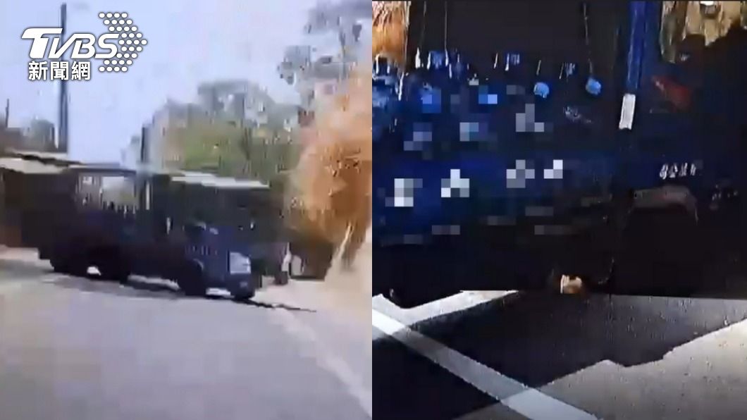 死者行車紀錄器視角。(圖/民眾提供)