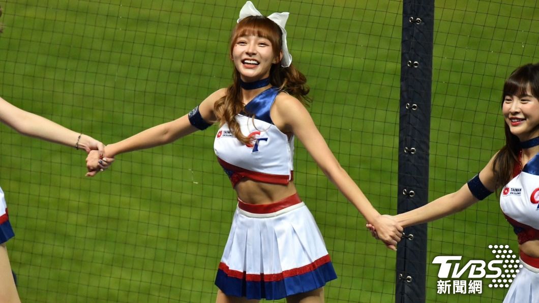 「Rakuten Girls」人氣成員林襄。(圖/胡瑞麒攝)