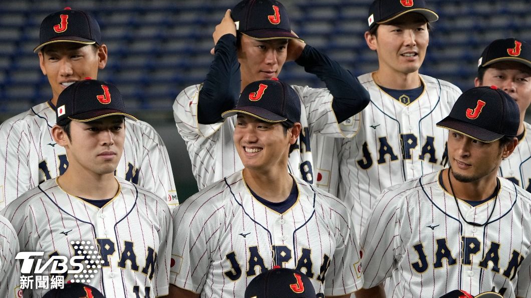 繼大谷翔平(圖中)、達比修有(圖右)後,日本於第3戰派出佐佐木朗希。(圖/達志影像美聯社)