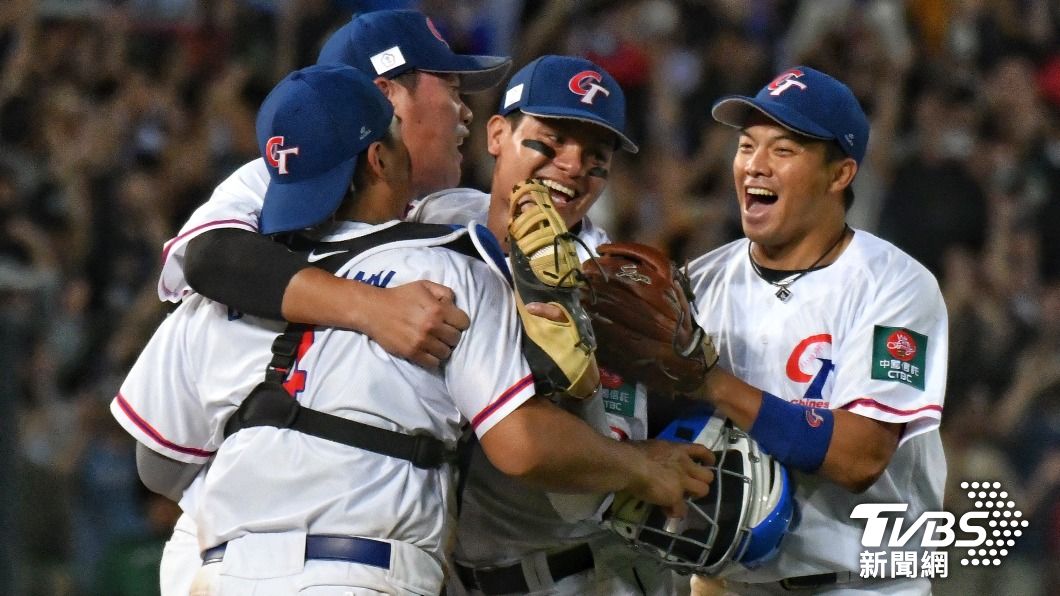 中華隊奪得連二勝。(圖/胡瑞麒攝)